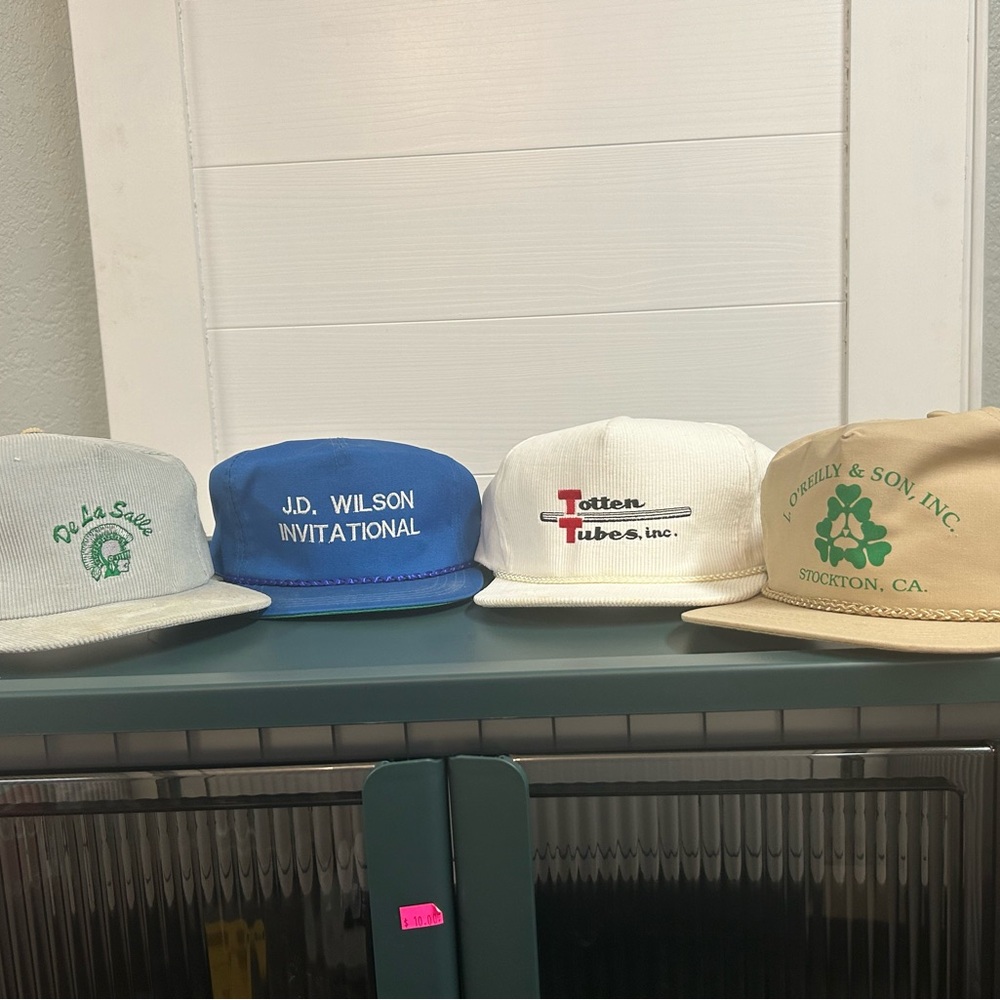 Vintage De La Salle, J.D. Wilson, Totten Tubes, O'Reilly & Son Hats